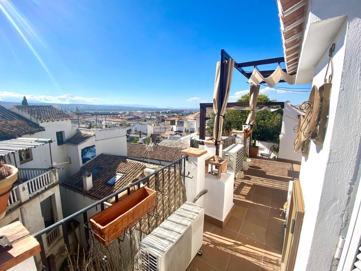 Habitacion Doble En Albaicin Granada Exteriör bild